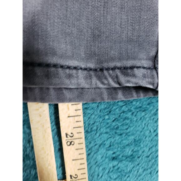 American Eagle Jeans Size 00 Womens Gray Stretch Denim Pants High Rise Jegging - Picture 9 of 14